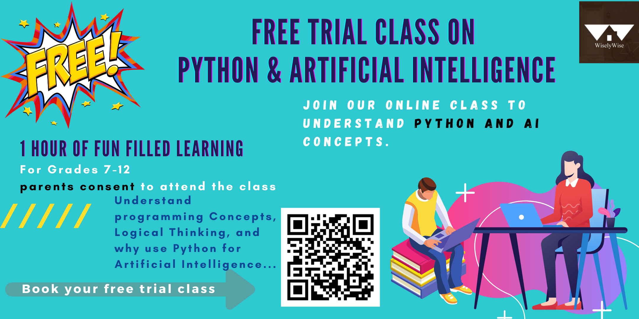 Free Trial Class on Artificial Intelligence and Python Coding