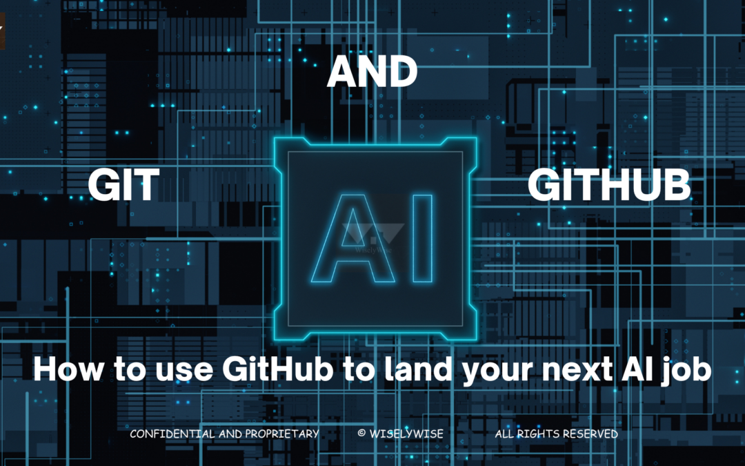 How to use Github to land your next AI Job
