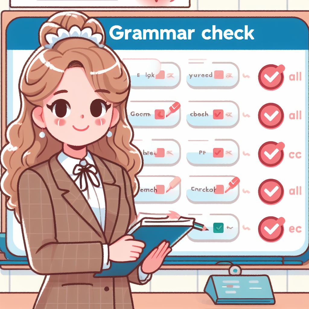 Englsih grammar check